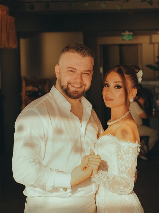 Villa wedding couple portrait in Fethiye