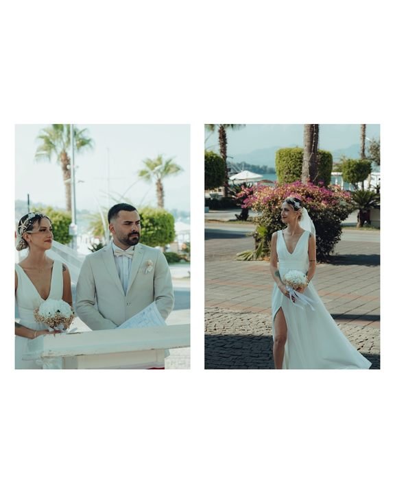 Fethiye samimi elopement töreni